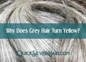 Why Does Grey Hair Turn Yellow? Featured image