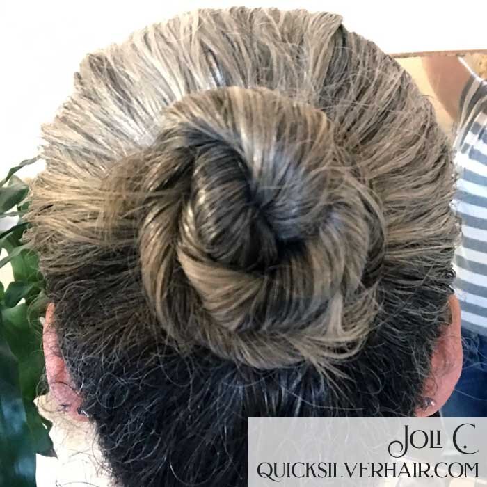 Transitioning to Gray Hairstyles: Everyday Updos