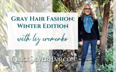 Gray Hair Fashion: Winter Edition with Liz Eremenko