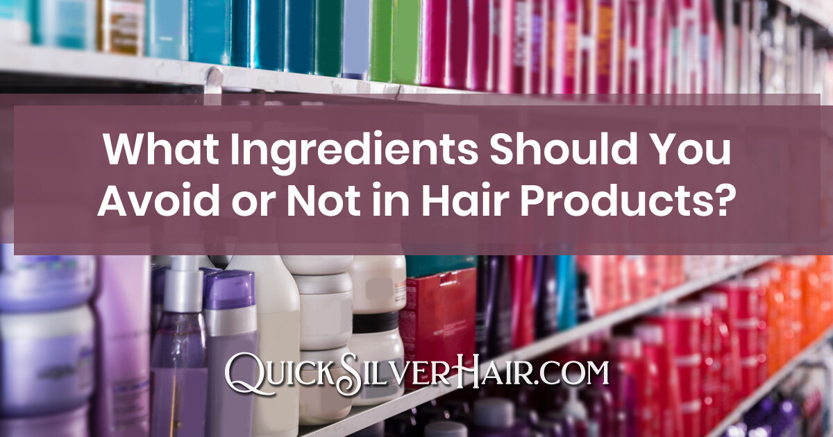 What Ingredients Should You Avoid or Not in Hair Products title image