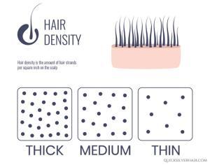 Hair density types chart