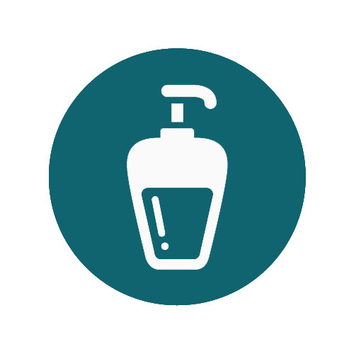 icon of haircare pump bottle