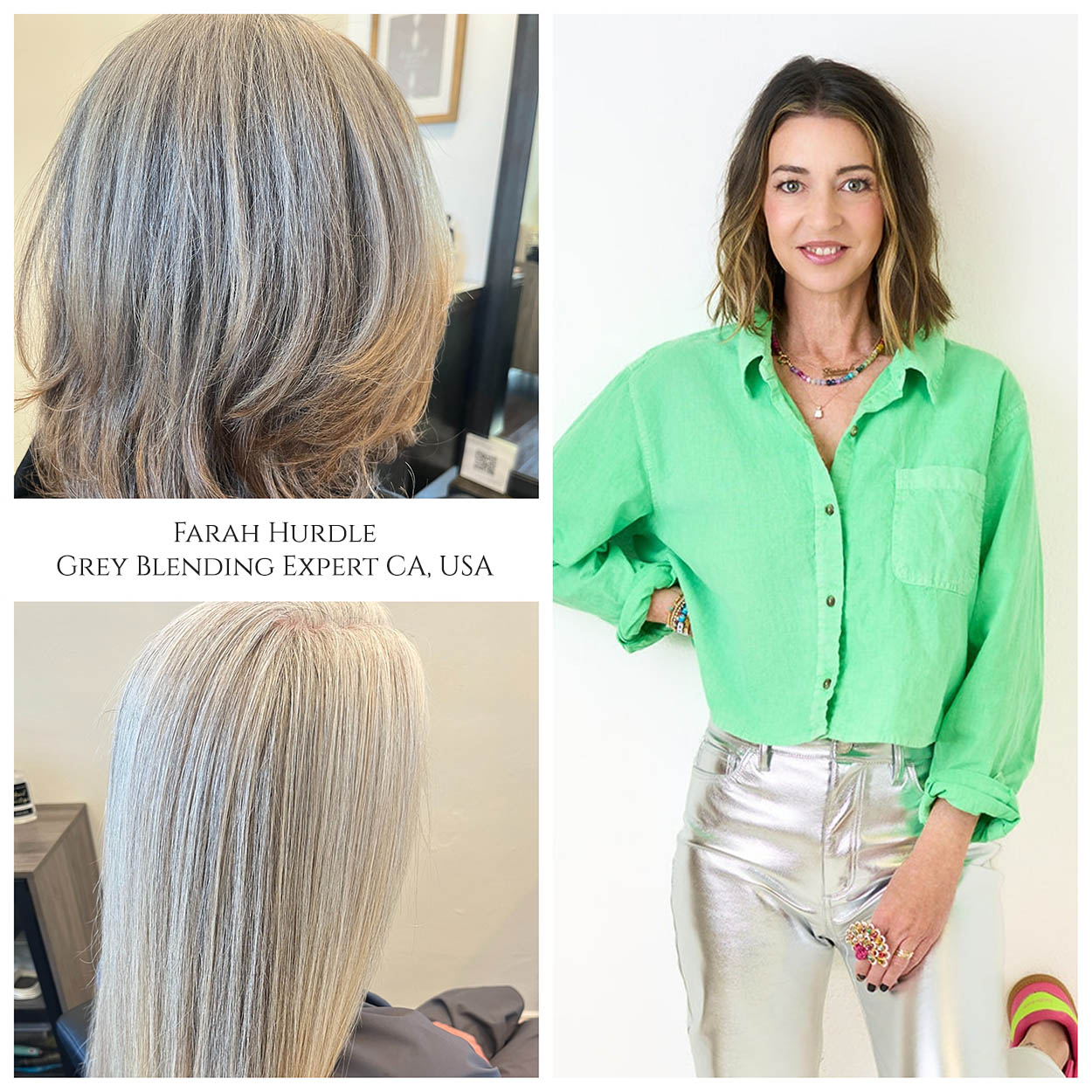 Farah Hurdle Grey Blending Expert CA, USA